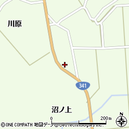 秋田県大仙市協和下淀川沼ノ上34周辺の地図