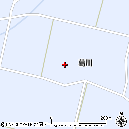 秋田県大仙市豊川葛川51周辺の地図