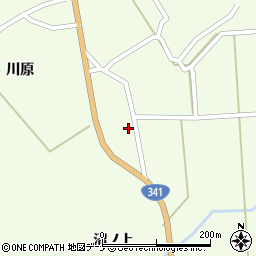 秋田県大仙市協和下淀川沼ノ上14周辺の地図