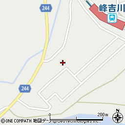 秋田県大仙市協和峰吉川小平沢出口周辺の地図