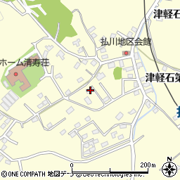 岩手県宮古市津軽石第１４地割周辺の地図