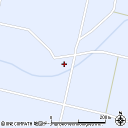 秋田県大仙市豊川天戸54周辺の地図