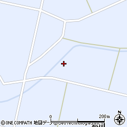 秋田県大仙市豊川葛川13周辺の地図