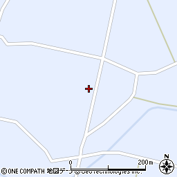 秋田県大仙市豊川田川183周辺の地図