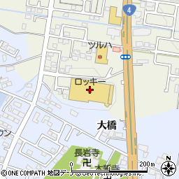株式会社博扇堂クリーニングセンター　スーパーセンター紫波店周辺の地図