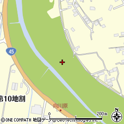 津軽石川周辺の地図