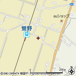 秋田県大仙市下鴬野上村5周辺の地図