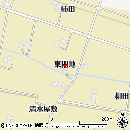 岩手県紫波郡紫波町上松本東円地周辺の地図