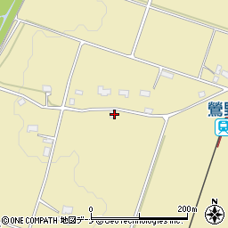 秋田県大仙市下鴬野上村179-2周辺の地図