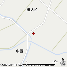 秋田県大仙市豊岡新田85周辺の地図