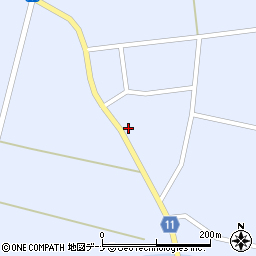秋田県大仙市豊川北村街道ノ上68周辺の地図