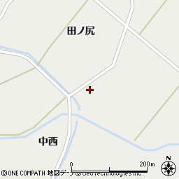 秋田県大仙市豊岡新田85-3周辺の地図
