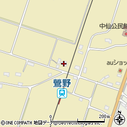 秋田県大仙市下鴬野上村52周辺の地図