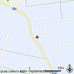 秋田県大仙市豊川北村街道ノ上周辺の地図