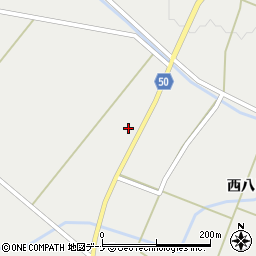 秋田県大仙市豊岡新田160周辺の地図