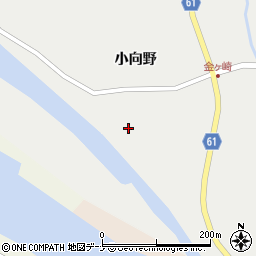 秋田県秋田市雄和種沢金崎137周辺の地図