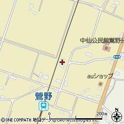 秋田県大仙市下鴬野上村19周辺の地図