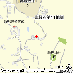 岩手県宮古市津軽石第１１地割周辺の地図