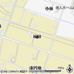 岩手県紫波町（紫波郡）上松本（柿田）周辺の地図