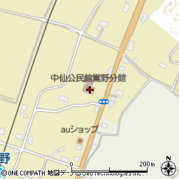 秋田県大仙市下鴬野上村1周辺の地図