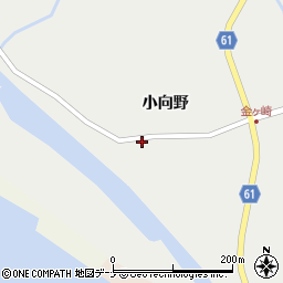 秋田県秋田市雄和種沢金崎130-1周辺の地図