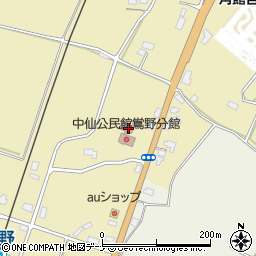 秋田県大仙市下鴬野上村4周辺の地図