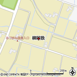岩手県紫波郡紫波町上松本柳屋敷周辺の地図