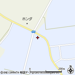 秋田県大仙市豊川北村街道ノ上15周辺の地図