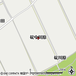 秋田県仙北市角館町雲然（碇中川原）周辺の地図