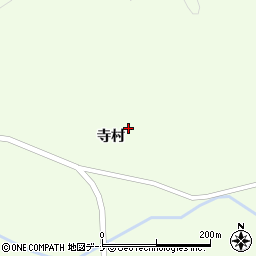 秋田県大仙市土川寺村89周辺の地図