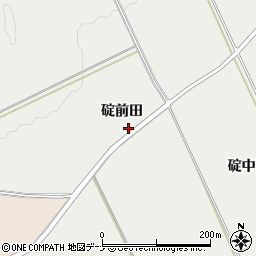 秋田県仙北市角館町雲然碇前田205周辺の地図