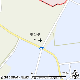 秋田県大仙市上鴬野上遠藤周辺の地図