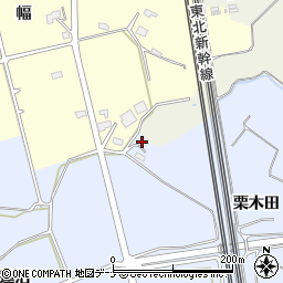 岩手県紫波郡紫波町二日町栗木田13周辺の地図