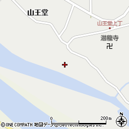 秋田県秋田市雄和種沢山王堂65周辺の地図