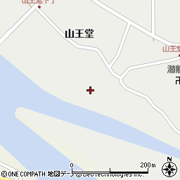 秋田県秋田市雄和種沢山王堂93周辺の地図