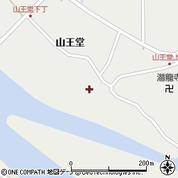 秋田県秋田市雄和種沢山王堂88周辺の地図