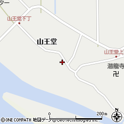 秋田県秋田市雄和種沢山王堂87周辺の地図