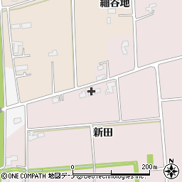 岩手県紫波郡紫波町下松本新田周辺の地図