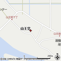 秋田県秋田市雄和種沢山王堂104周辺の地図