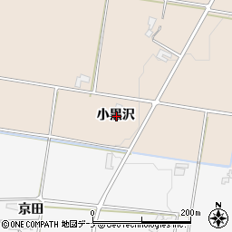 岩手県紫波郡紫波町南伝法寺小黒沢周辺の地図