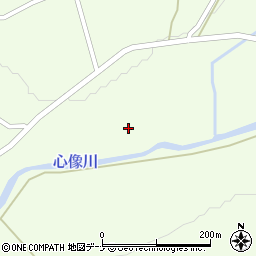 秋田県大仙市土川湯尻周辺の地図