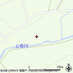 秋田県大仙市土川（湯尻）周辺の地図