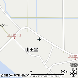 秋田県秋田市雄和種沢山王堂102周辺の地図