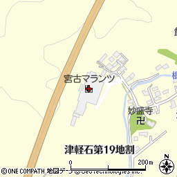岩手県宮古市津軽石（第１９地割）周辺の地図