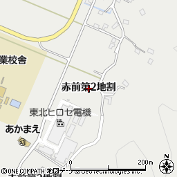 岩手県宮古市赤前第２地割周辺の地図