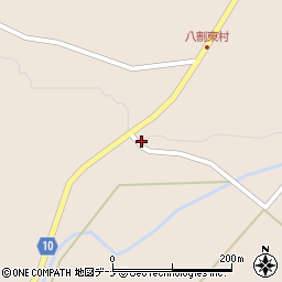 秋田県仙北市角館町八割八割168-1周辺の地図