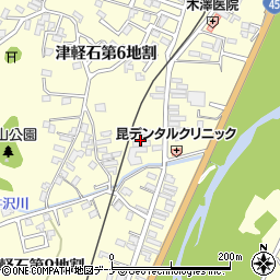 沢田ブロック周辺の地図