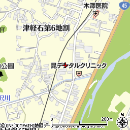 岩手県宮古市津軽石第６地割1-25周辺の地図