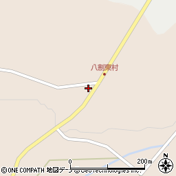 秋田県仙北市角館町八割八割133-2周辺の地図