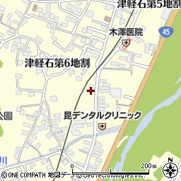 岩手県宮古市津軽石第６地割1-22周辺の地図